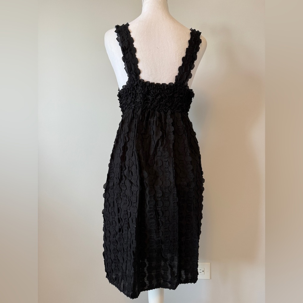 Max Studio Black Textured Midi Dress - Picture 3 of 11
